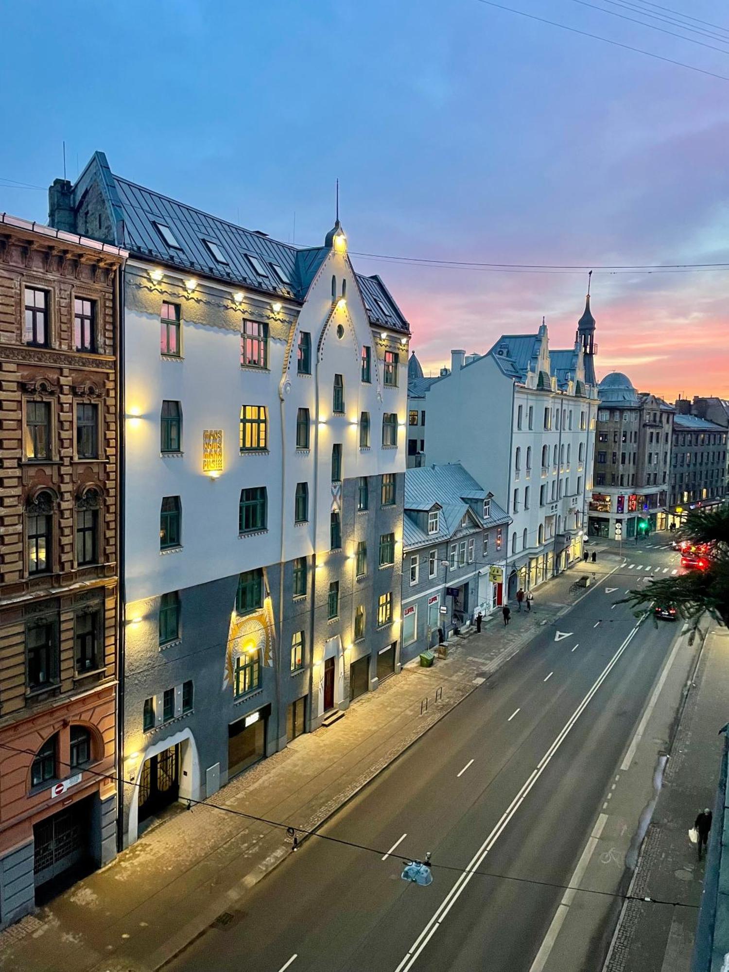 Central & Functional Studio Riga Exterior foto